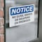 Signmission No Guns Knives Or Weapons On Premises OSHA Notice Sign, Vinyl Decal, 10in W x 7in L, 2PK OS-2PACK-NS-D-710-L-16135 - alternate 5